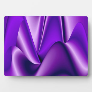 Placa Expositora Sueños del arcoiris de flores moradas