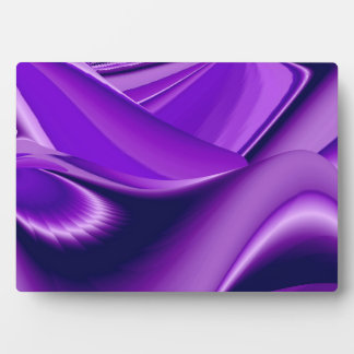 Placa Expositora Sueños del arcoiris de flores moradas