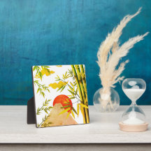 Sunrise Japonesa Oriental Con Bambú