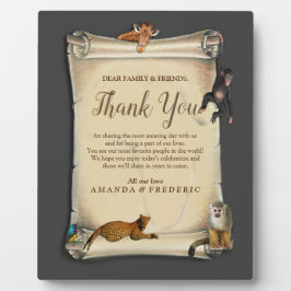 Placa Expositora Sunset de Safari Africano