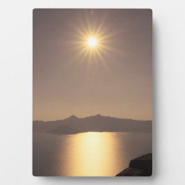 Placa Expositora Sunset over Crater Lake