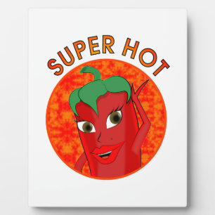 Placa Expositora Super Diva de Pepper Caliente