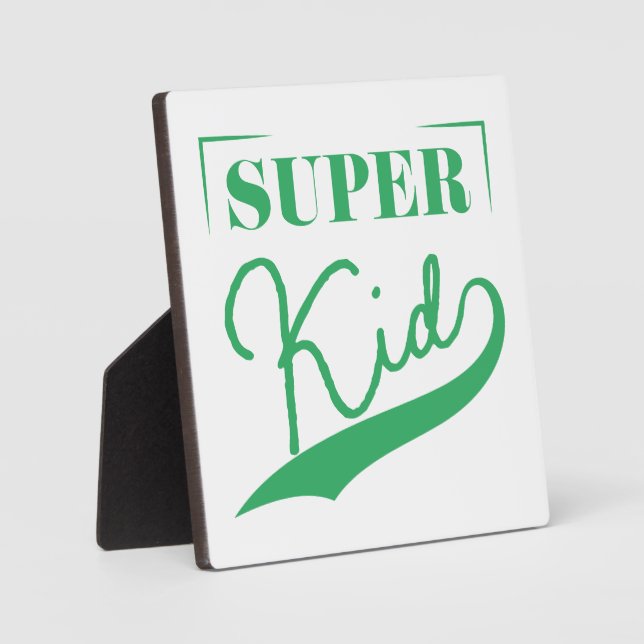 Placa Expositora Super Kid (Anverso)