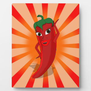 Placa Expositora Superestrella del Red Pepper