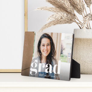 Placa Expositora Superposición moderna de los grados Foto de grad