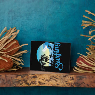 Placa Expositora Surfing Sea Beach