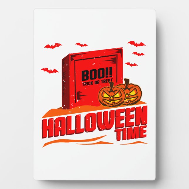 Placa Expositora Susto de Halloween (Frente)
