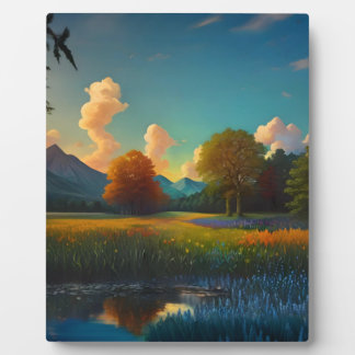 Placa Expositora Susurros de la pradera salvaje