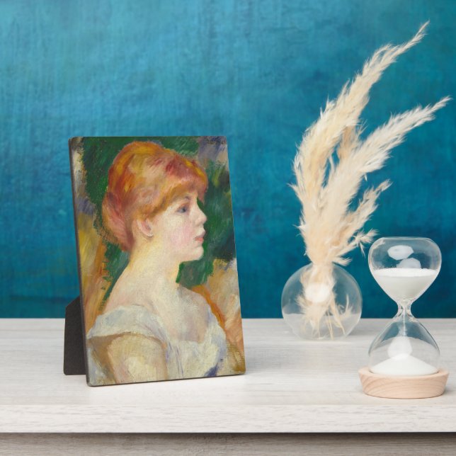 Placa Expositora Suzanne Valadon, c.1885 (aceite sobre lienzo) (Lado)