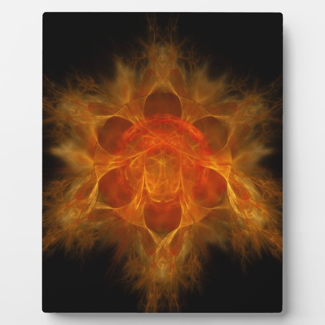 Placa Expositora Swadhisthana Second Chakra - el propio arriba (Frente)