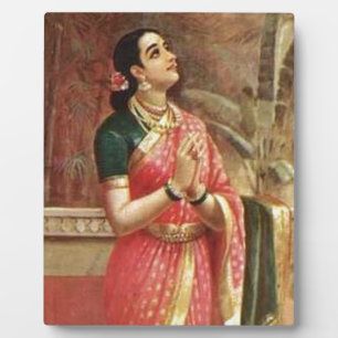 Placa Expositora Swam Messenger de Raja Ravi Varma