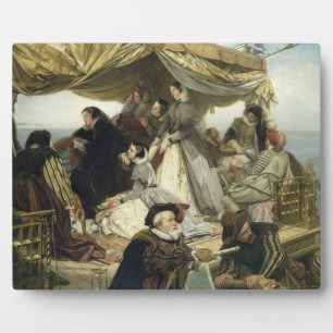 Placa Expositora T33653 El adiós de Mary Stuart a Francia, 1862