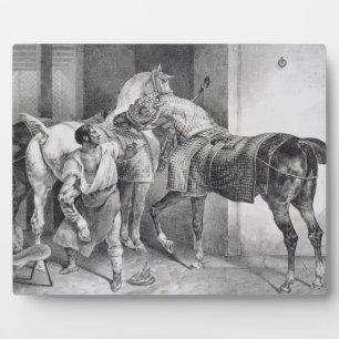 Placa Expositora T34894 The English Farrier, 1822 (litho)