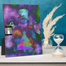 Tabletop Plaque con comadreja