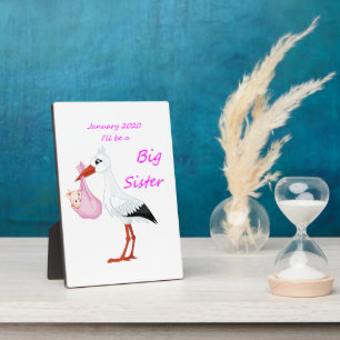 Placa Expositora Tabletop Plaque con Easel Gran Hermana Enero 2020