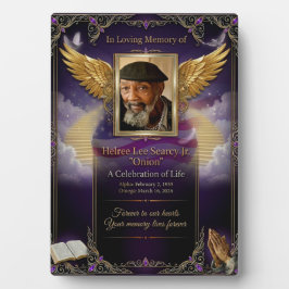 Placa Expositora Tabletop Plaque with Easel