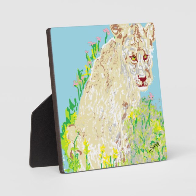 Placa Expositora Tabletop W/Canvas : Dentro De Lo Salvaje (Anverso)