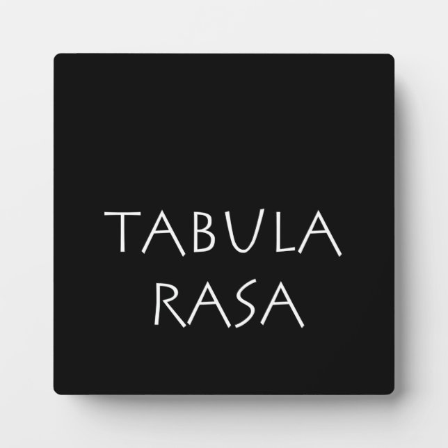 Placa Expositora Tabula rasa (Frente)