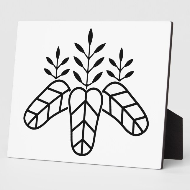 Placa Expositora Taiko paulownia (Lado)