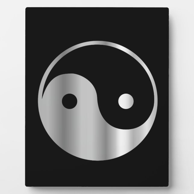 Placa Expositora Taoismo- Daoismo- Icono religioso Ying y Yang (Frente)