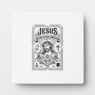 Placa Expositora Tatuajes Flash de Jesús Tatuajes Flash de Jesús Cr
