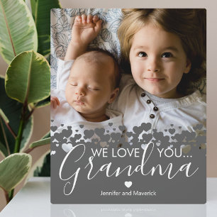 Placa Expositora Te Ama La Planta De Fotografía De La Abuela