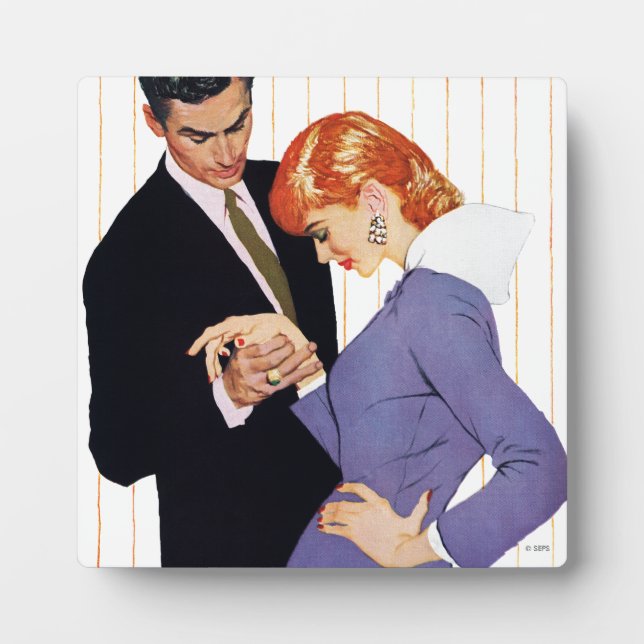 Placa Expositora Te Amo, Mamá Chica (Frente)