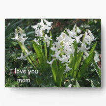 Te amo mamá Tabletop Plaque con Easel