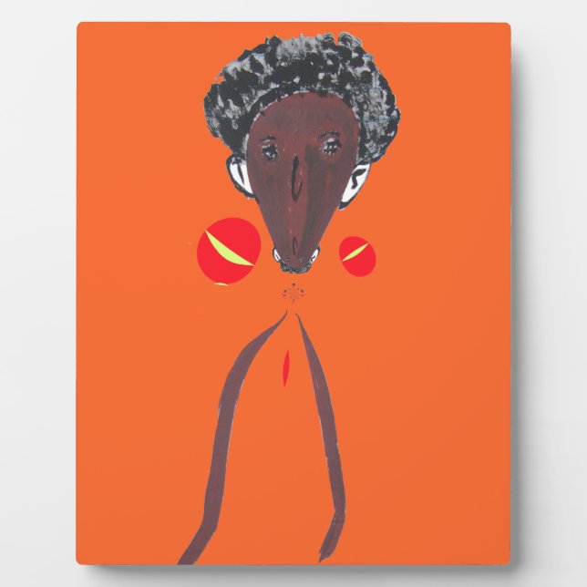 Placa Expositora Te amo Nakupenda Swahili (Frente)