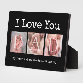 Placa Expositora Te Amo Papá Keepsake Multi Photo