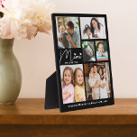 Placa Expositora Te Queremos Mimi Abuelos Nombres 6 Collages de fot<br><div class="desc">Placa personalizada de marco de imagen de Mimi con nombres de nietos y fotos de nietos. Hace un regalo especial,  memorable y único para las vacaciones,  cumpleaños,  día de abuelos,  Día de la Madre y Navidades.</div>