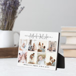 Placa Expositora Te Queremos, Mimi Plaque<br><div class="desc">¡Den esta placa fotográfica personalizada como un regalo maravilloso!</div>