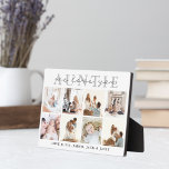 Placa Expositora Te Queremos, tía Plaque<br><div class="desc">¡Den esta placa fotográfica personalizada como un regalo maravilloso!</div>
