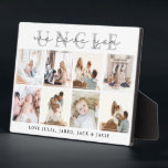 Placa Expositora Te Queremos, tío Plaque<br><div class="desc">¡Den esta placa fotográfica personalizada como un regalo maravilloso!</div>