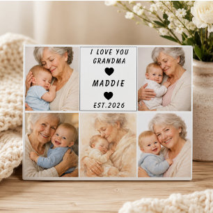 Placa Expositora Te Quiero Abuela   Día de los Abuelos