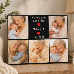 Placa Expositora Te Quiero Abuela Día de los Abuelos