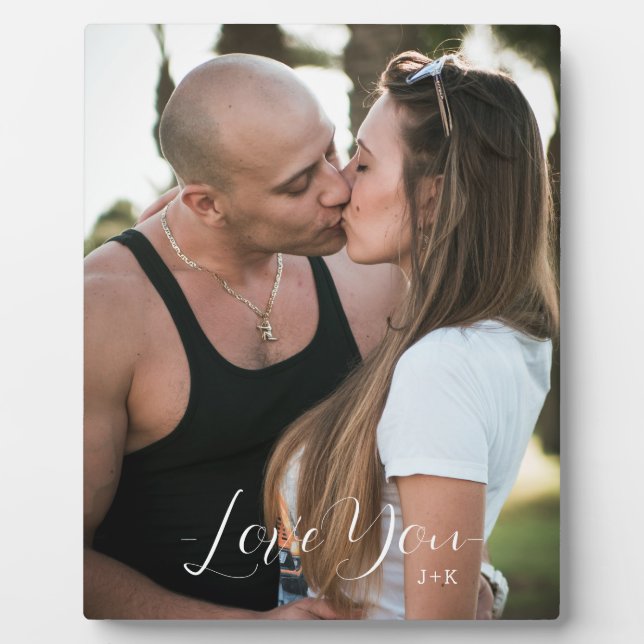 Placa Expositora Te quiero, pareja de amor (Frente)