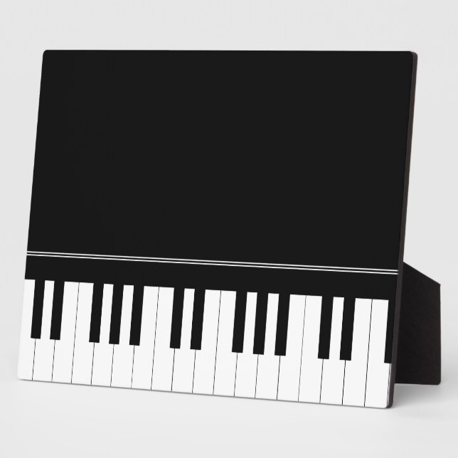 Placa Expositora Teclado de piano (Lado)