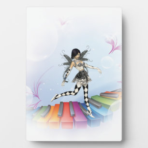 Placa Expositora Teclado musical Faerie Vignette