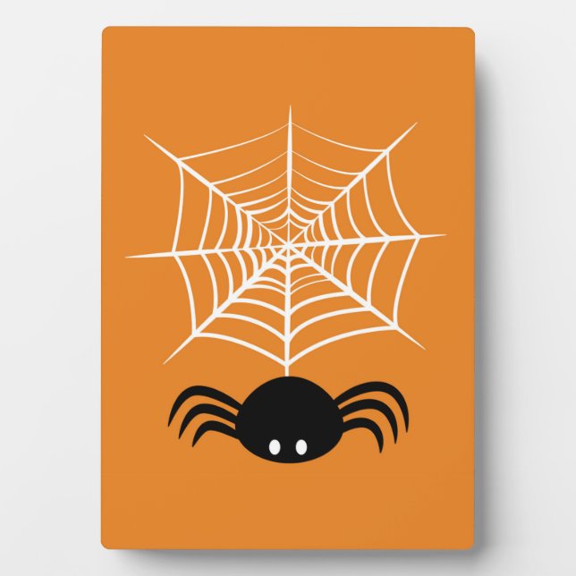 Placa Expositora Telaraña de Halloween  (Frente)