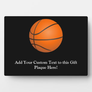 Placa Expositora Tema del baloncesto