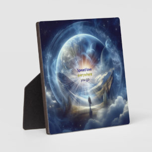 Placa Expositora Temas metafísicos de fantasía espiritual