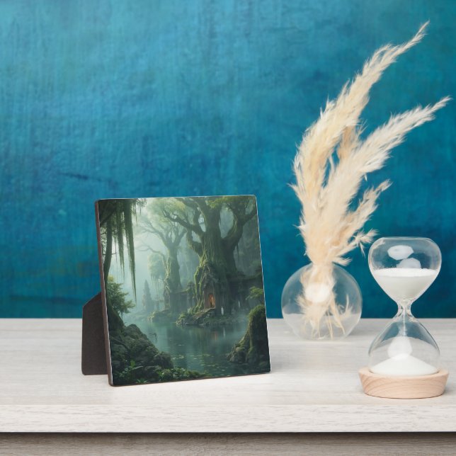 Placa Expositora Temple of Moss and Mist (in situ)