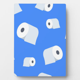 Placa Expositora Tengo papel de inodoro