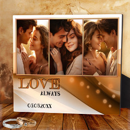 Placa Expositora Terra Cotta Retro Boho Foto Boda Plaque