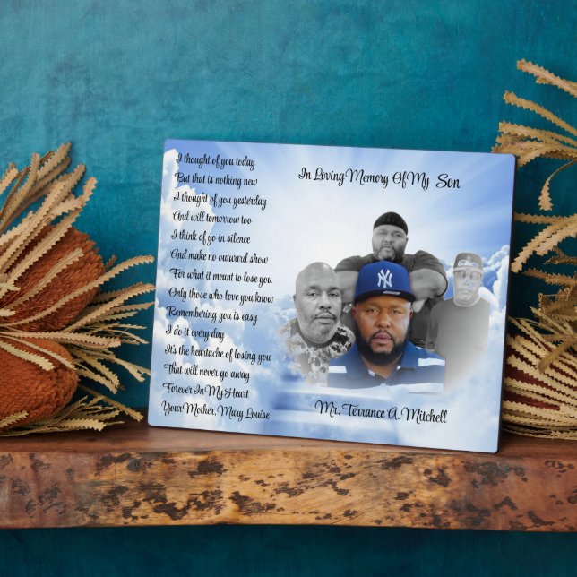 Placa Expositora Terrance mitchell (Lado)