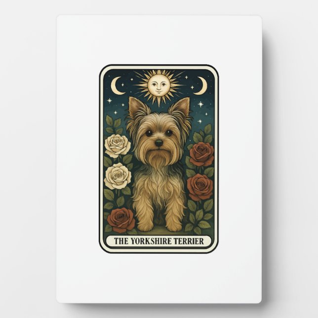 Placa Expositora Terrier de Yorkshire (Frente)