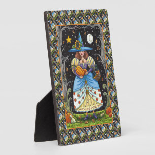 PLACA EXPOSITORA TESTIGO DE ARTE FOLLAR EN MADERA ESCUCHADA, GATO N