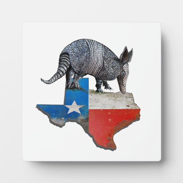 Placa Expositora Texas Armadillo (Frente)