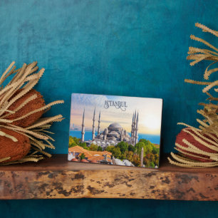 Placa Expositora Texto personalizado Estambul